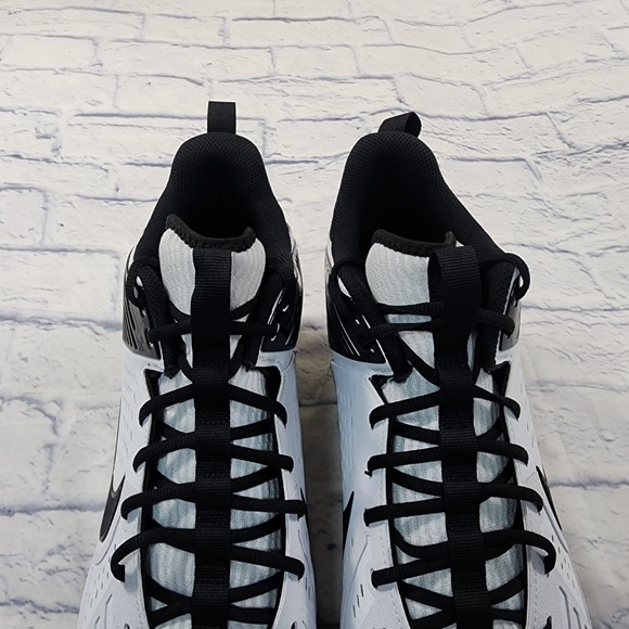Nike MENS SIZE 17 Alpha Menace Strong Football Cleats White Black IB2572-100 main image 4